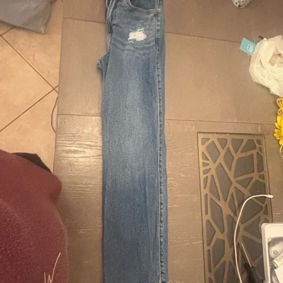Hollister High Rise Straight Jeans 1R - Picture 3 of 5